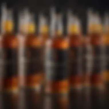 The Subtle Complexity: Premium Bitters Selection A collection of high-quality bitters bottles on display