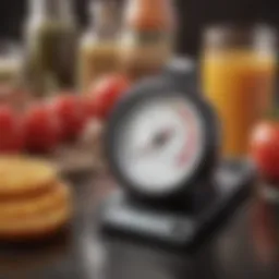 Precision measurement of food temperature