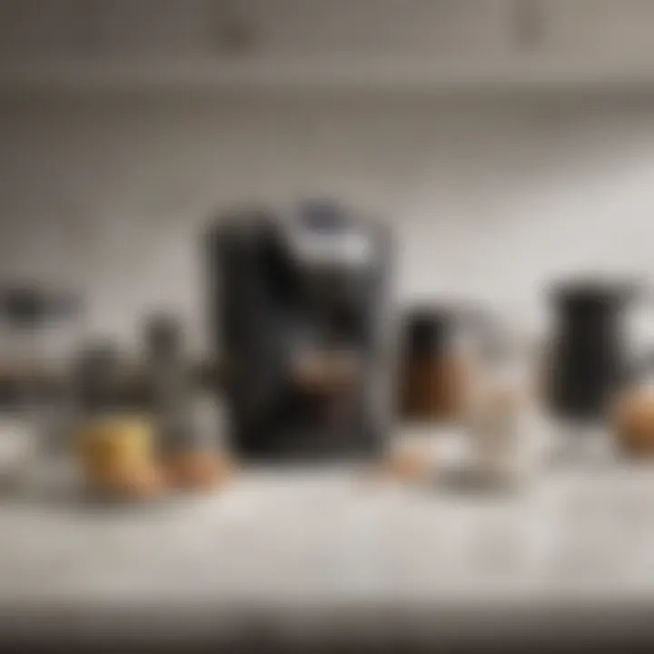 Various models of Keurig coffee pots