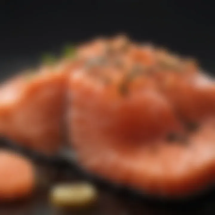 Nutritional benefits of Koho salmon illustrated