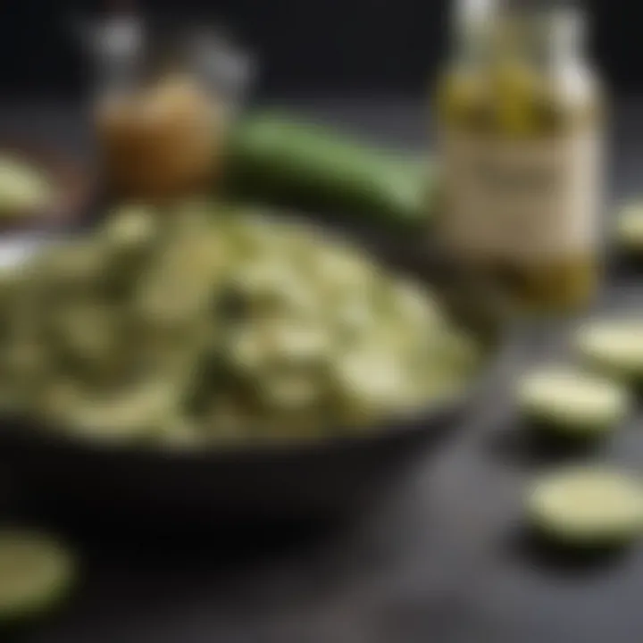 A creative dish featuring McClure Pickles as a key ingredient