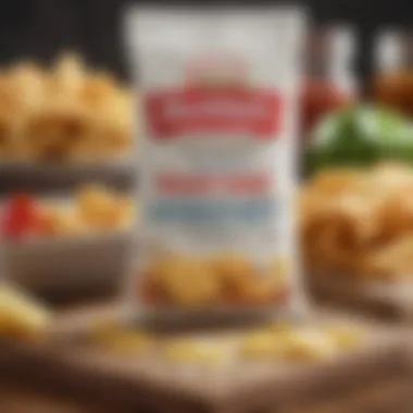 Ingredients displayed for McCormick fish and chips batter