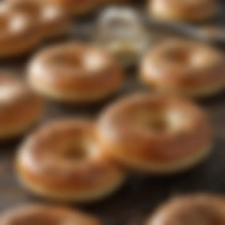 Culinary enthusiasts enjoying homemade bagels together