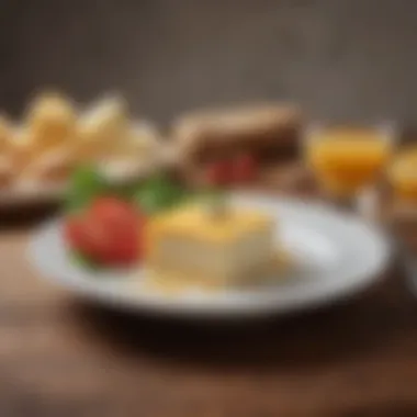 Gourmet Delights Featuring Oka Cheese Oka cheese beautifully incorporated in a gourmet dish