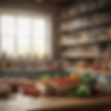 Online grocery shopping for organic products