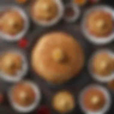 Variety of Pancake Flavors An array of pancakes showcasing various flavors and ingredients