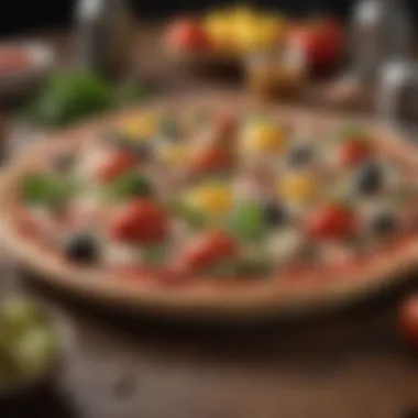 Fresh ingredients sourced from local markets