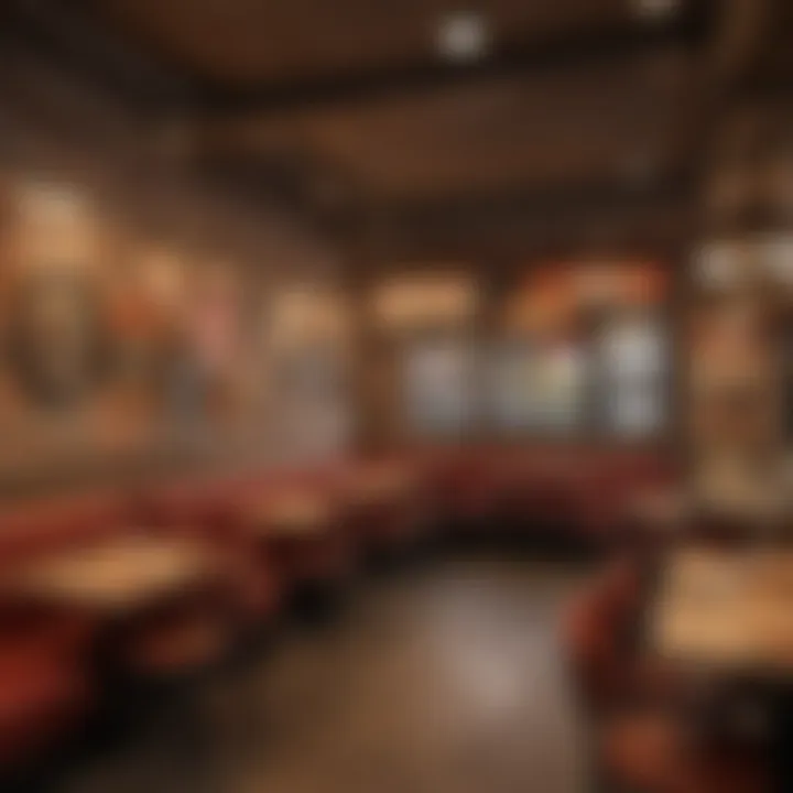 Vibrant interior of Panheads Pizzeria with welcoming ambiance