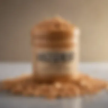 Ingredients That Make Peanut Butter Suet Unique An artistic display of peanut butter suet ingredients