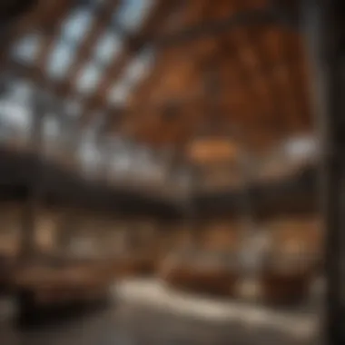 Architectural Marvel of the Roastery Stunning architectural design of the Starbucks Reserve Roastery in Chicago