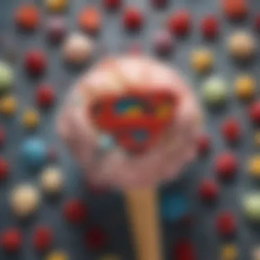 The Ingredients Behind the Colors of Superman Ice Cream Ingredients showcasing the vibrant colors of Superman ice cream