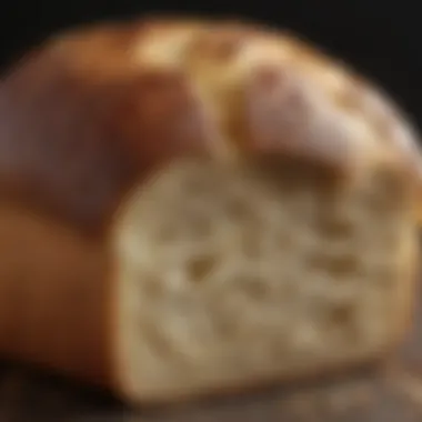 Perfectly baked loaves of bread showcasing texture and color