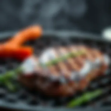 Perfectly Grilled Steak A beautifully grilled steak with perfect char marks