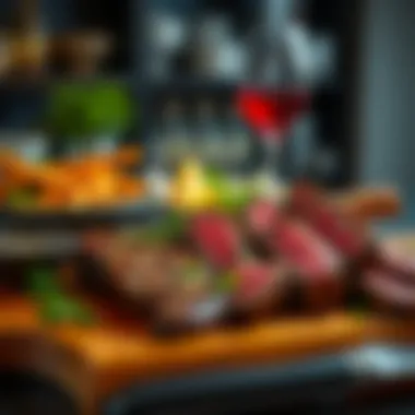 Global Steak Preparations Selection of international steak dishes from around the world