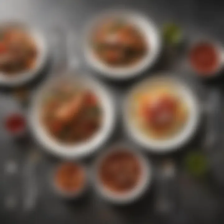 Delicious meal options tailored for different blood types