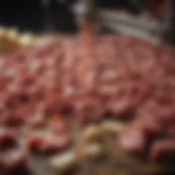 Various types of meat mashers displayed together