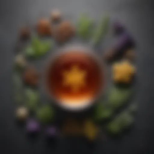 A collection of herbal tea blends known for their soothing properties.