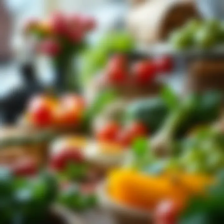 A vibrant display of seasonal ingredients that highlight France’s regional specialties