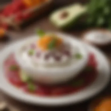 Chiles en Nogada: A Festive Delight Traditional Mexican Chiles en Nogada, beautifully plated and garnished