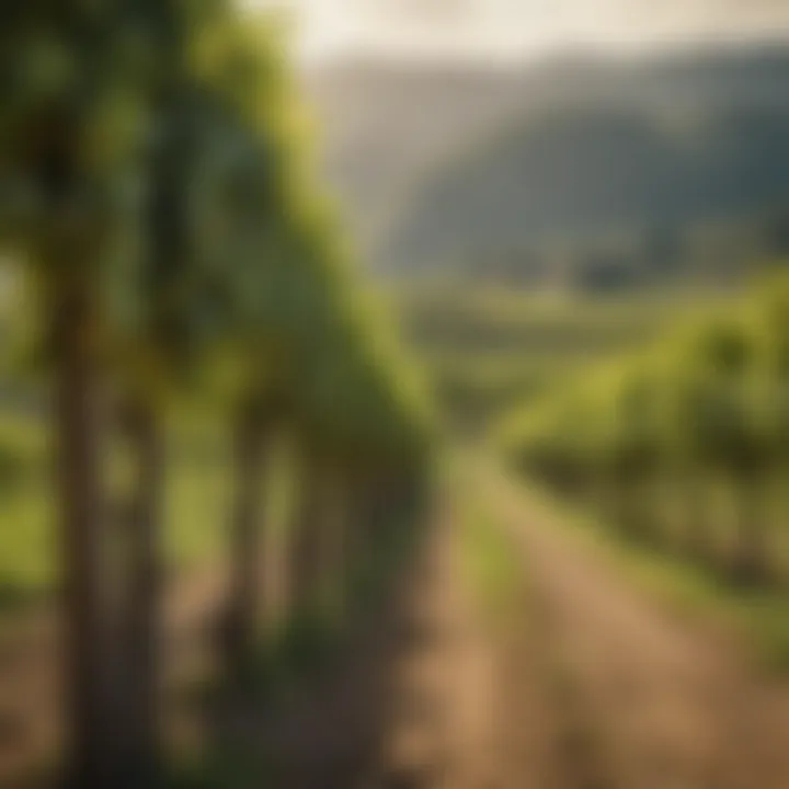 A picturesque vineyard in Italy ripe for prosecco production