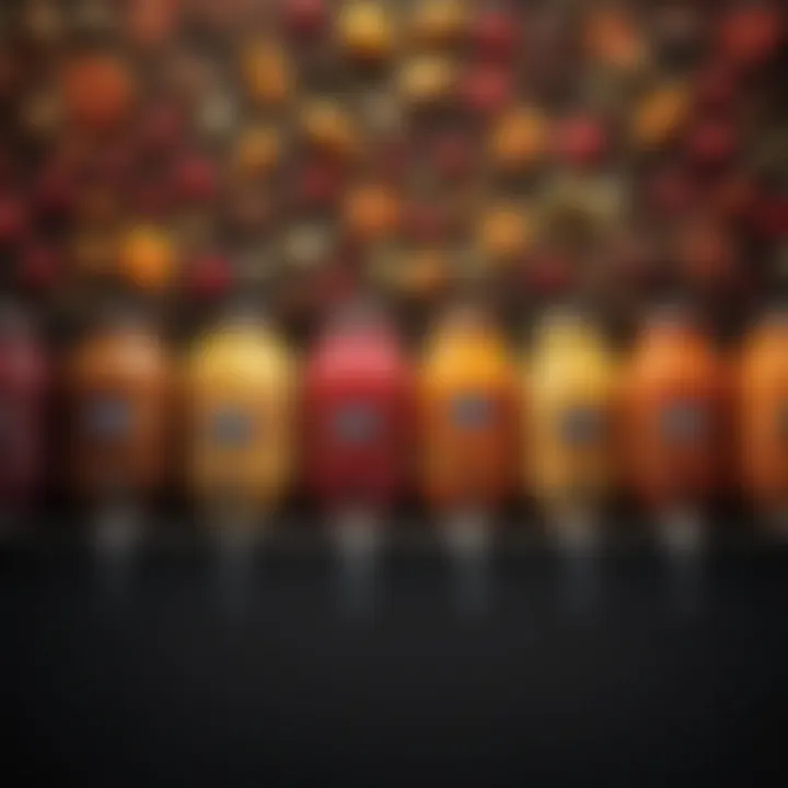 An artistic arrangement of punch dispenser designs from various cultures