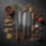 A curated selection of culinary tools designed for the gourmet chef