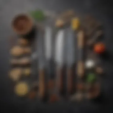 A curated selection of culinary tools designed for the gourmet chef