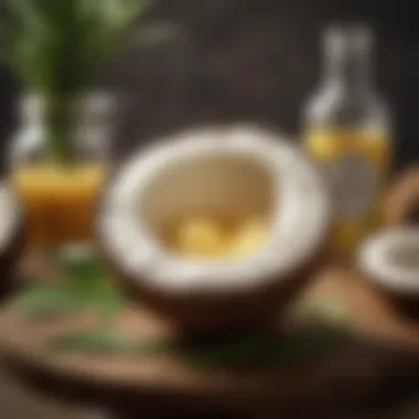 Culinary Creations with Coconut Oil Various culinary dishes showcasing the use of virgin coconut oil