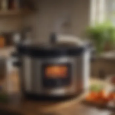 Culinary Marvels in Slow Cooking Delicious meal simmering in a slow cooker