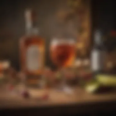 Festive Toast with Don Julio A celebratory toast featuring Don Julio tequila, surrounded by festive decorations.