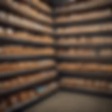 Efficient Storage Management for Bakery Ingredients A well-maintained storage management system for bakery ingredients.
