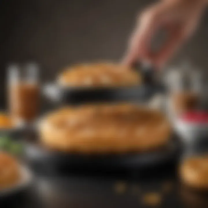 User-friendly design showcasing the Smart Waffle Pro in action