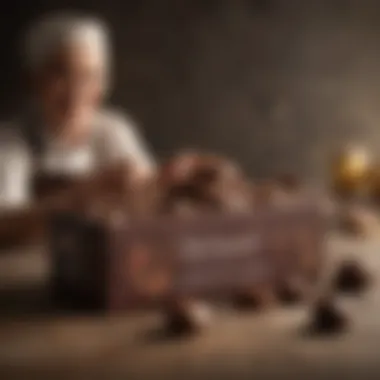 The Joy of Giving Chocolate Gifts A heartwarming moment of giving chocolate gifts