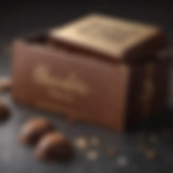 Personalized chocolate gifts with custom labels