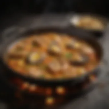 Different materials used in paella pans highlighting their unique properties