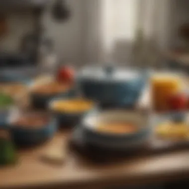 Comparative Analysis of Cookware Types Comparison of Tupperware non-stick cookware with traditional options