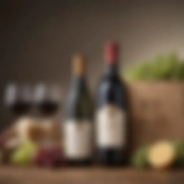 Comparison chart of wine delivery services