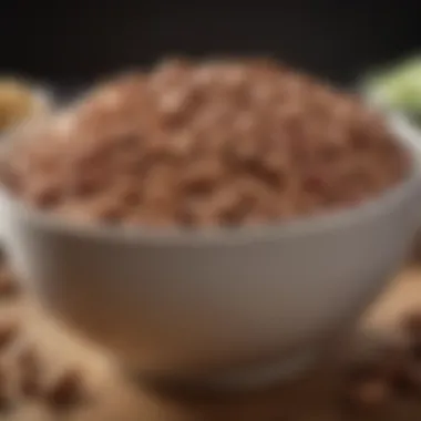 Bloating Sources: Beans A close-up of a bowl filled with beans, highlighting potential bloating sources.