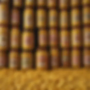 Popular German Mustard Brands Popular brands of German mustards displayed attractively