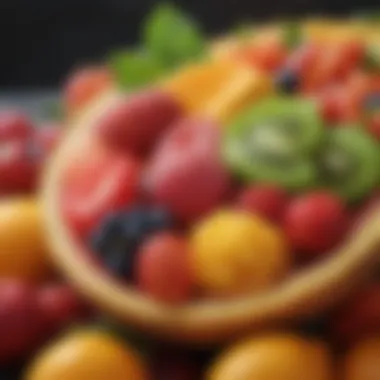 Vibrant Fresh Fruits for Energy Fresh fruits showcasing vibrant colors