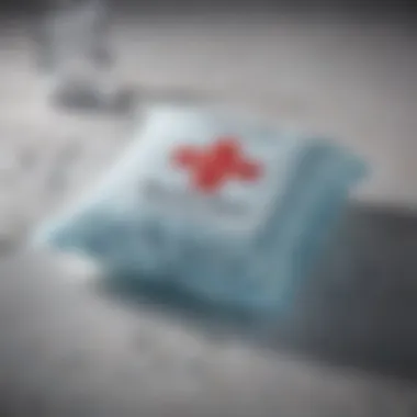Medical Ice Packs for Effective First Aid Medical ice packs arranged for first aid