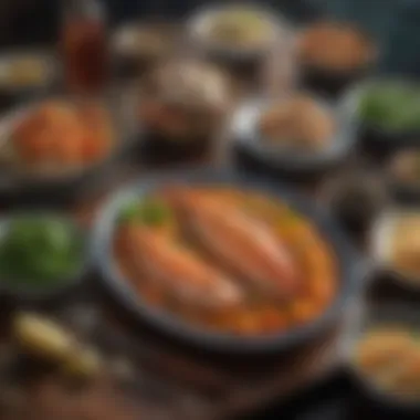 Cultural Insights into Fish Cuisine A serene coastal scene reflecting the cultural significance of fish in various cuisines.