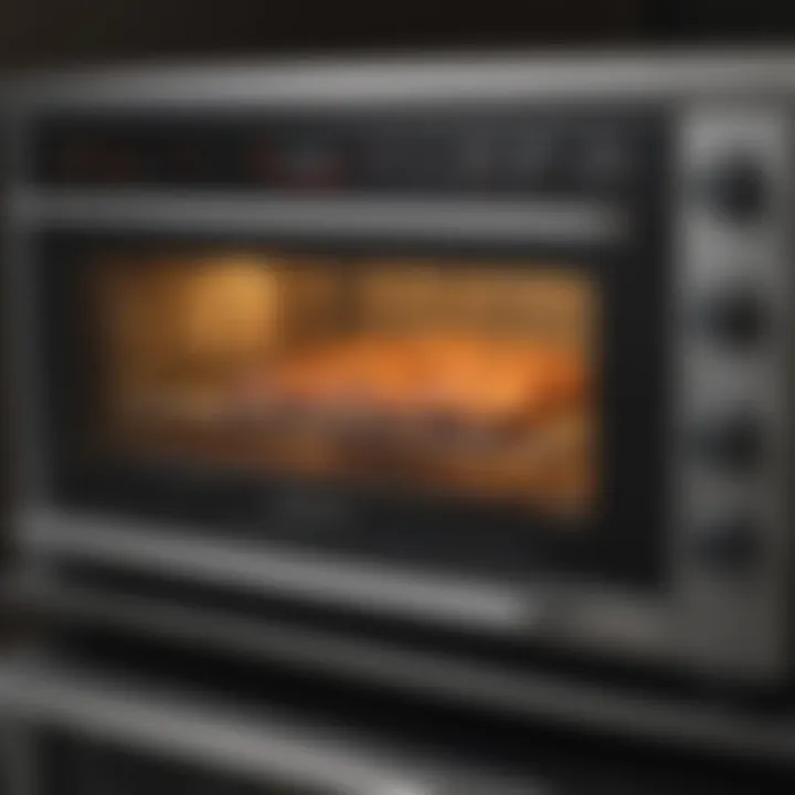 User-friendly controls of the oven