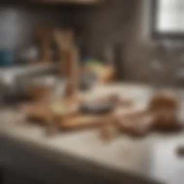Kitchen Tools for Sanitation An assortment of kitchen tools emphasizing proper sanitation