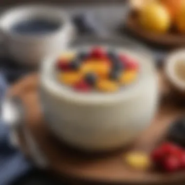 Exquisite Coconut Chia Pudding Creamy coconut chia pudding topped with fresh fruits
