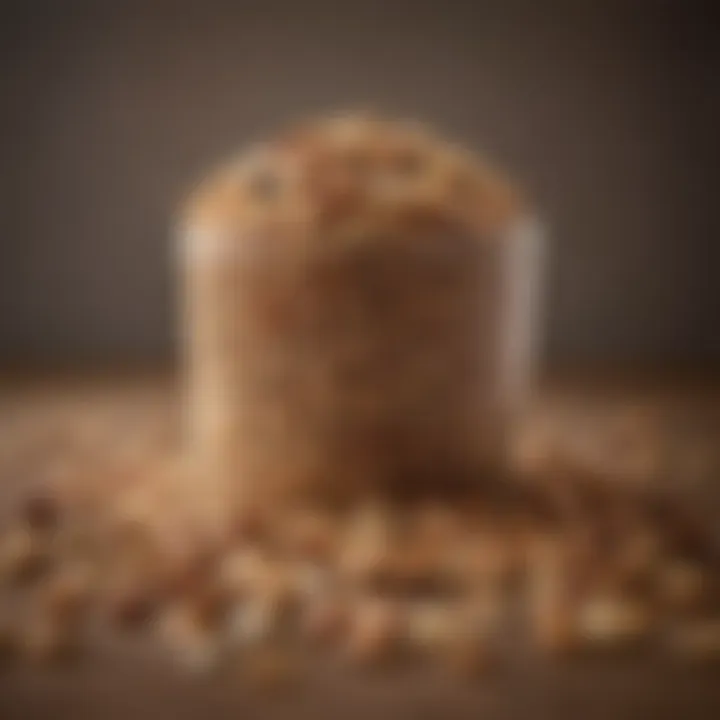 A hearty whole grain dish topped with seeds and nuts for added texture