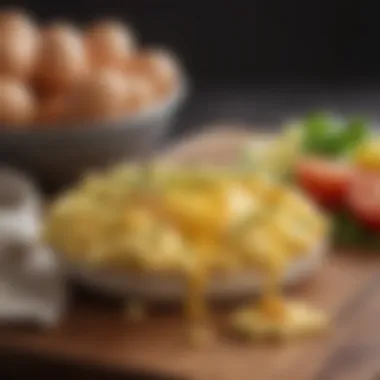 Nutritional Benefits of Cheesy Scrambled Eggs Nutritional information and benefits of cheesy scrambled eggs