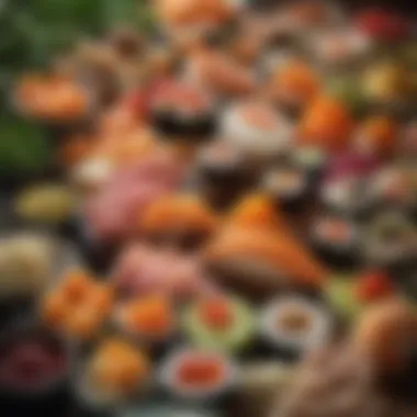 Seasonal Ingredients Highlighting Freshness Seasonal ingredients highlighting freshness in dishes