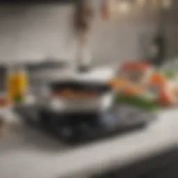 Induction cookware showcasing sleek design and modern aesthetics