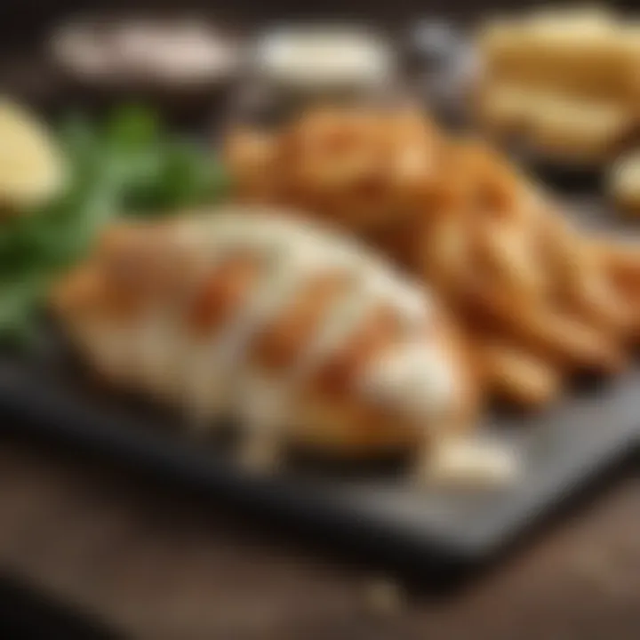 A collection of ingredients used in Parmesan Ranch Chicken with Mayo